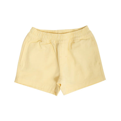 TBBC Sheffield Shorts: Bellport Butter Yellow with Buckhead Blue