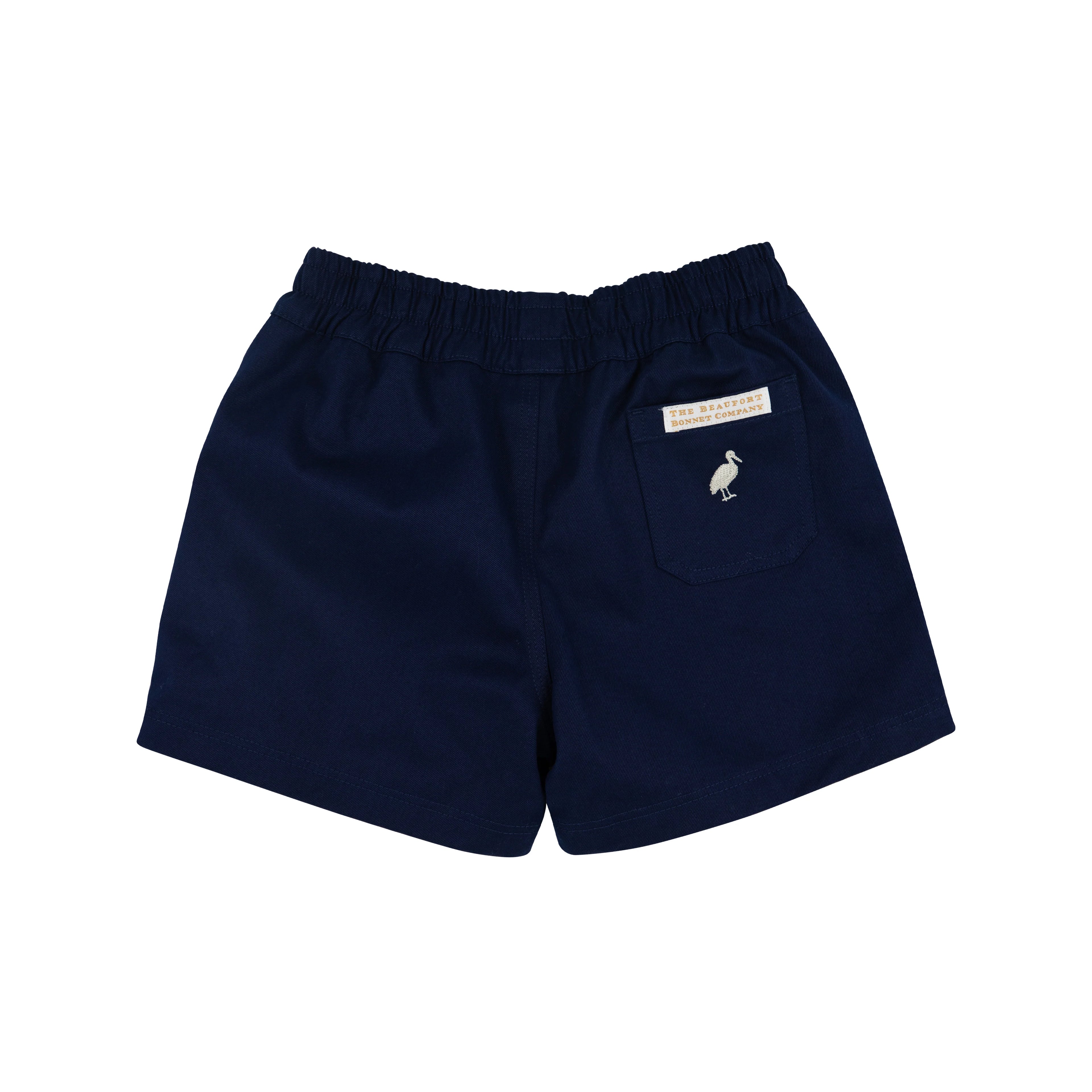 TBBC Twill Sheffield Shorts: Nantucket Navy with Keenland Khaki