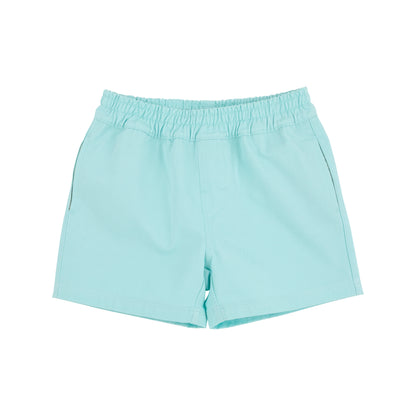 TBBC Sheffield Shorts: Edisto Egg Blue with Saratoga Stone Stork
