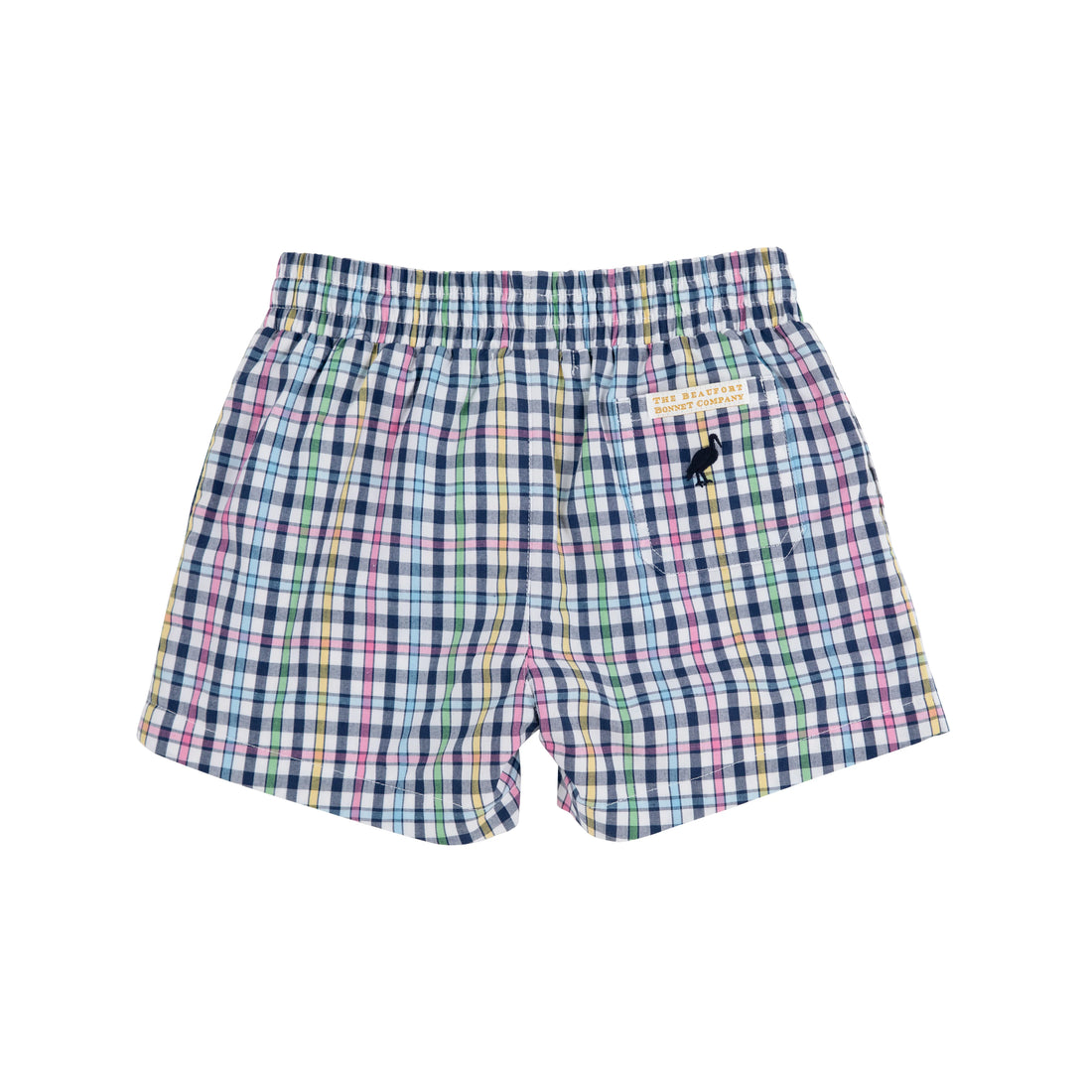 TBBC Sheffield Shorts: Pier Point Plaid/Nantucket Navy