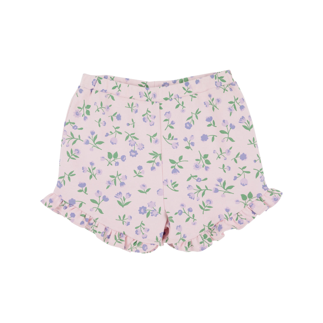 TBBC Shelby Anne Shorts: Tuxedo Park Tulips
