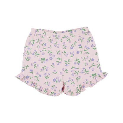 TBBC Shelby Anne Shorts: Tuxedo Park Tulips