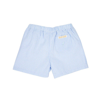 TBBC Shelton Shorts: Breakers Blue Seersucker