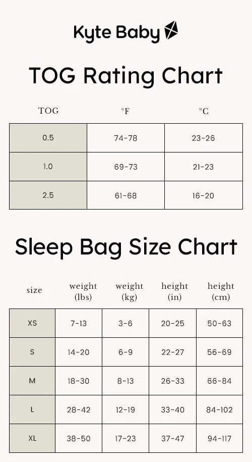 Kyte Baby Sleep Bag - 2.5 TOG