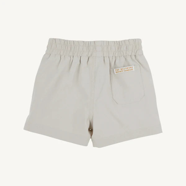 TBBC Prepletic Sheffield Shorts: Saratoga Stone