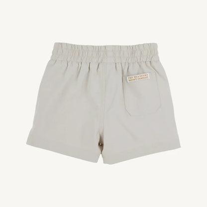 TBBC Prepletic Sheffield Shorts: Saratoga Stone