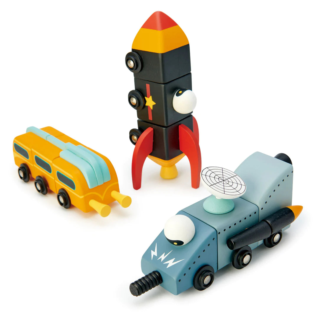 Space Race Construction Set