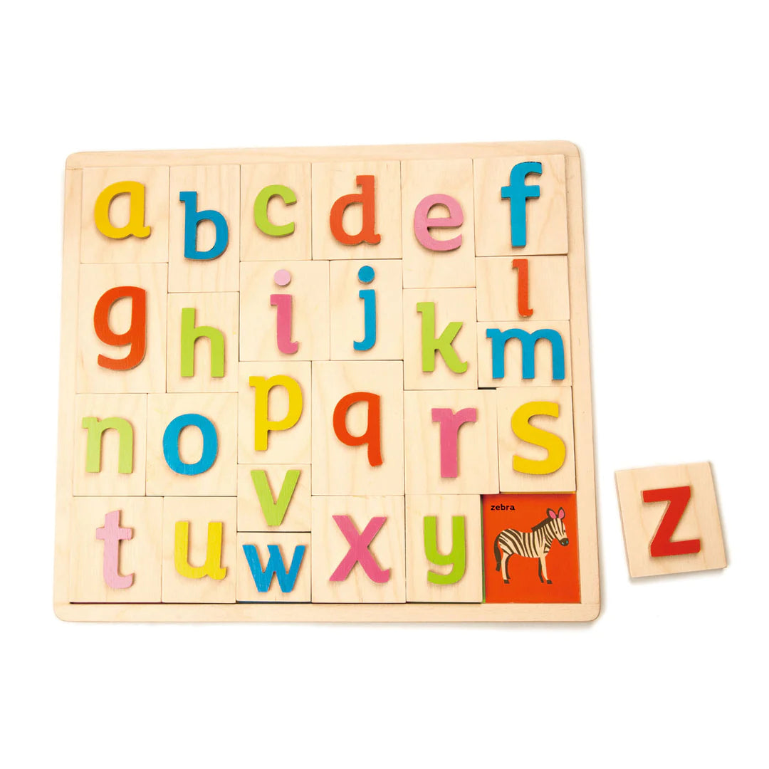 Alphabet Pictures Wooden Puzzle