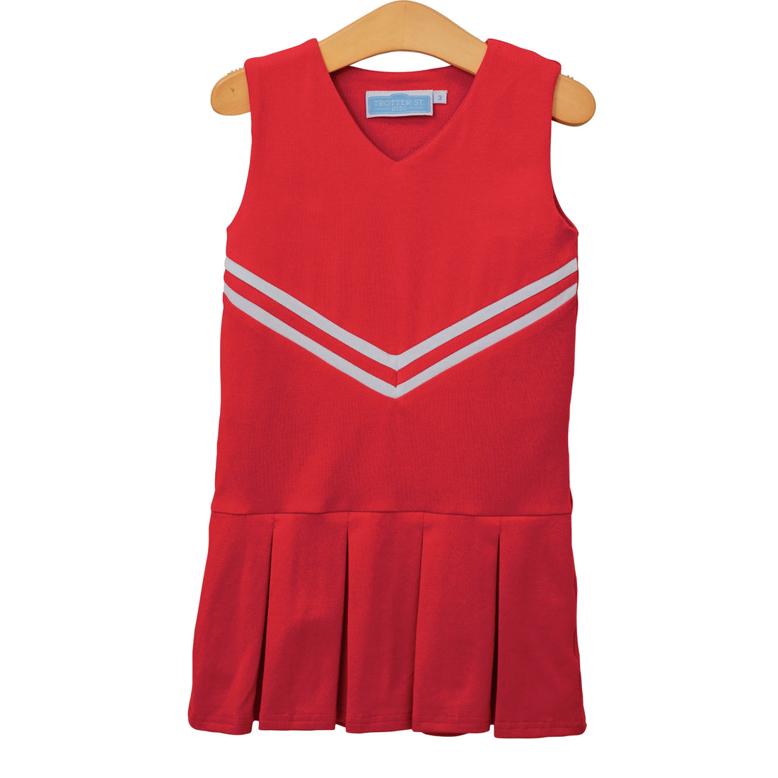 Cheer Uniform Dress: Red
