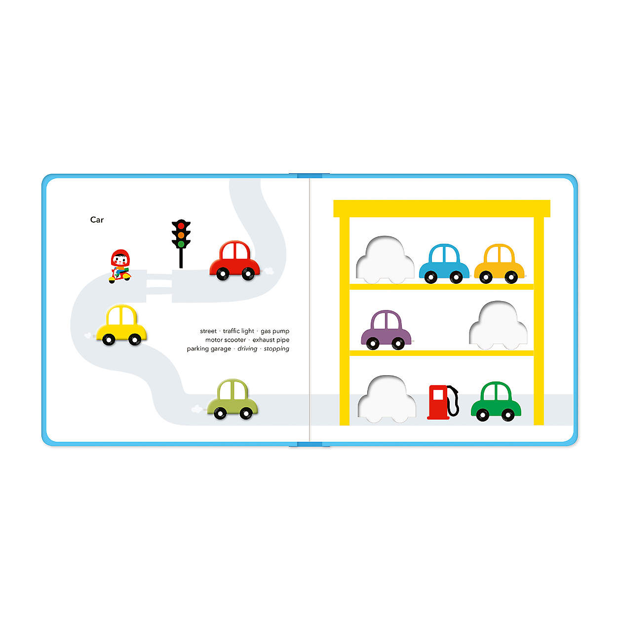 TouchThinkLearn: Vehicles Board Book