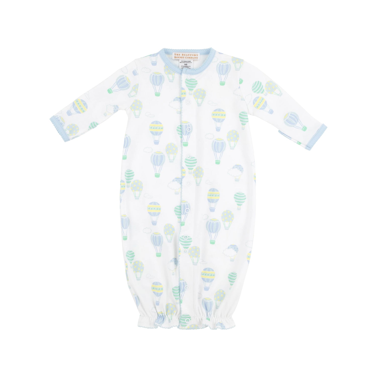 TBBC Twinkle Twinkle 2 in 1 Gown: Up Up and Away (Blue)