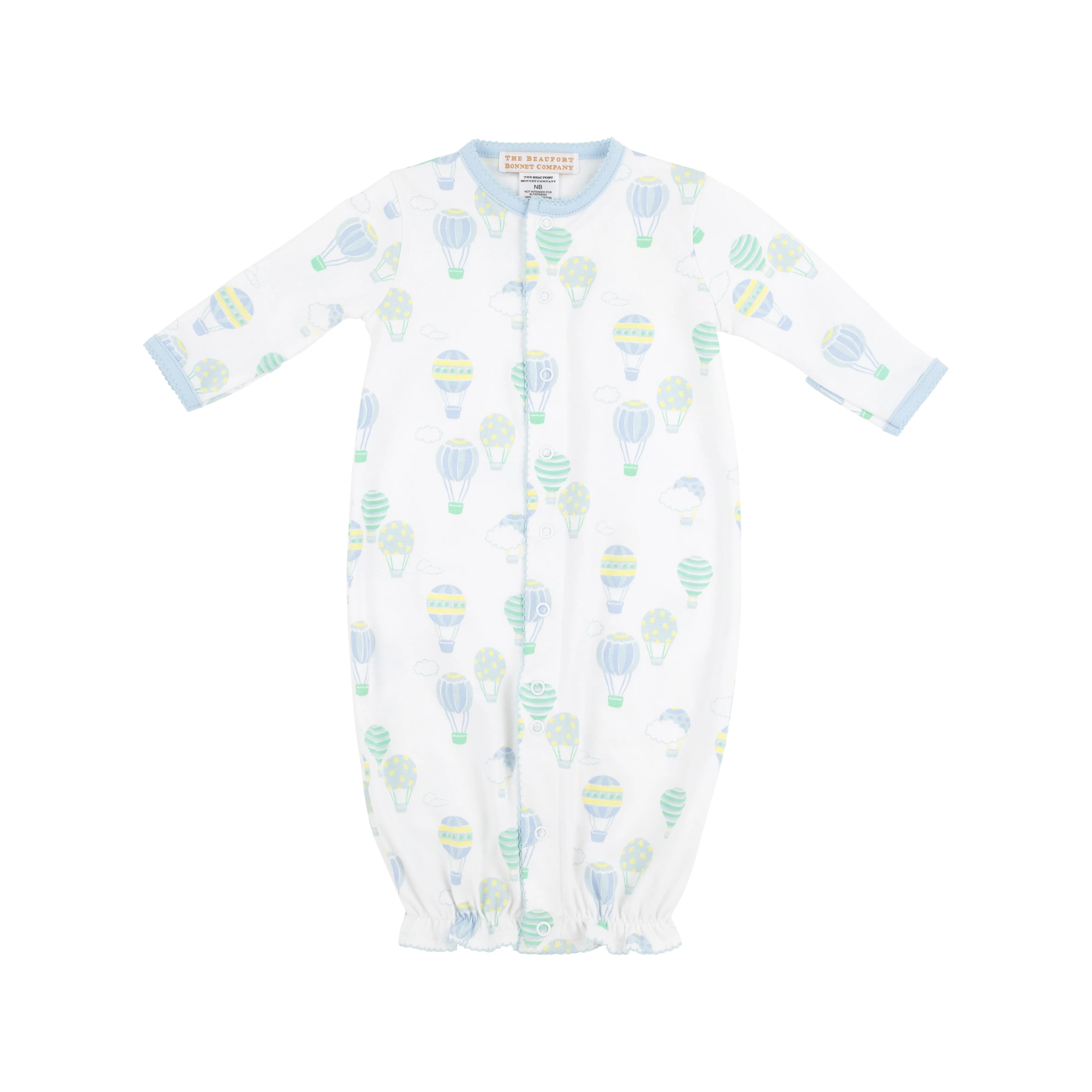 TBBC Twinkle Twinkle 2 in 1 Gown: Up Up and Away (Blue)
