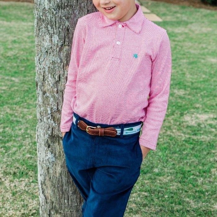 Bailey Boys Champ Pants: Navy Twill