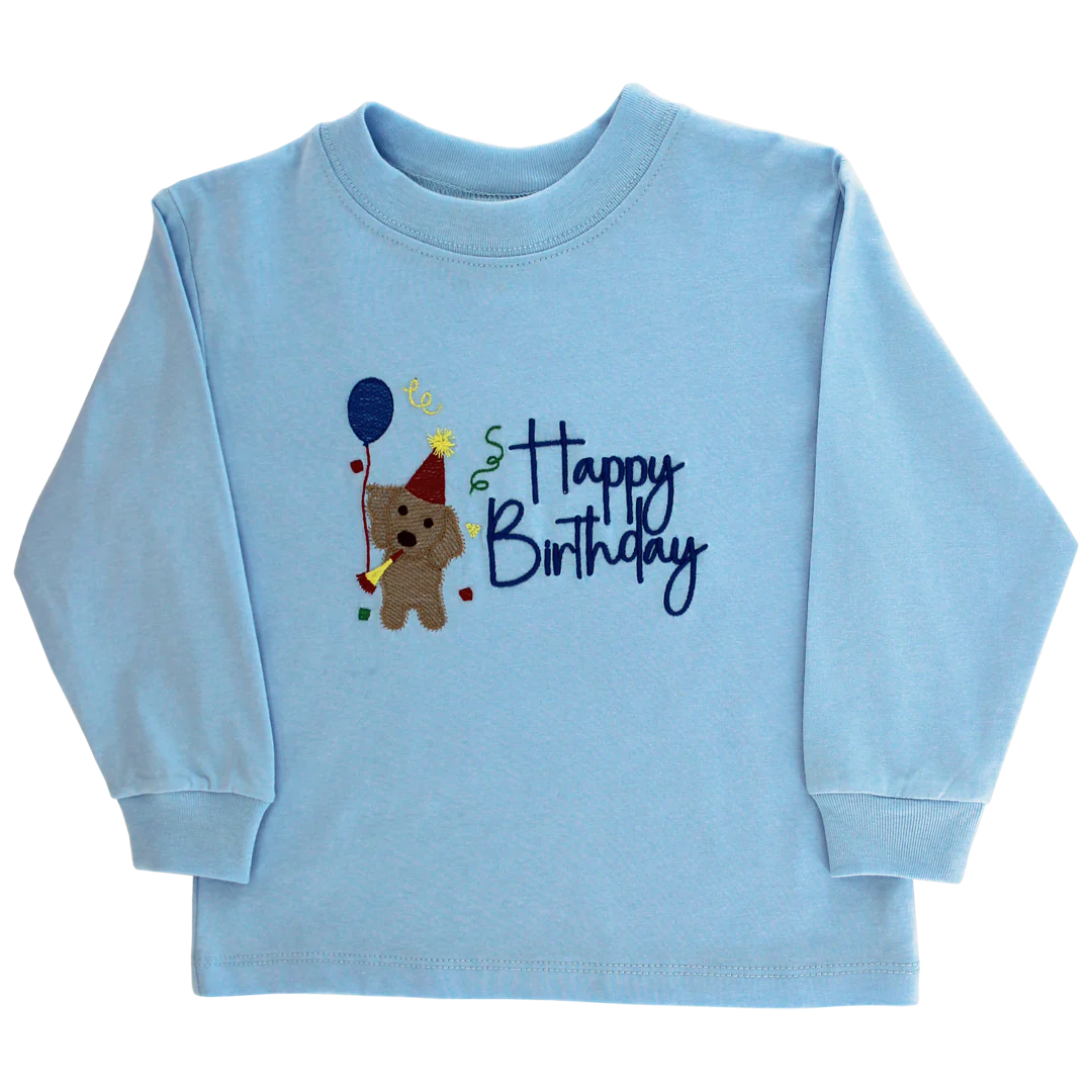 Happy Birthday Boys LS T-Shirt