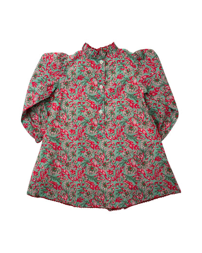 Mistletoe Pintuck Pleat Dress