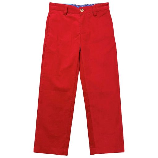 Bailey Boys Champ Pants: Red Corduroy