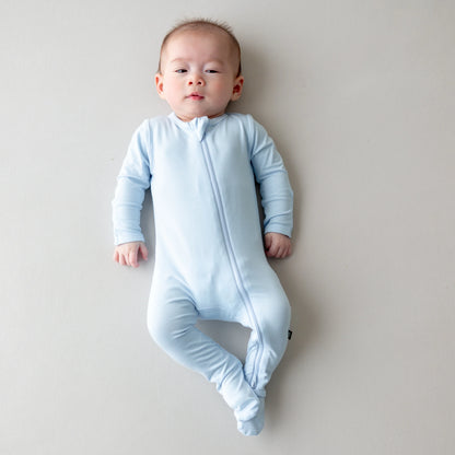 Kyte Baby Zippered Footie: Breeze