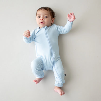 Kyte Baby Zippered Romper: Breeze