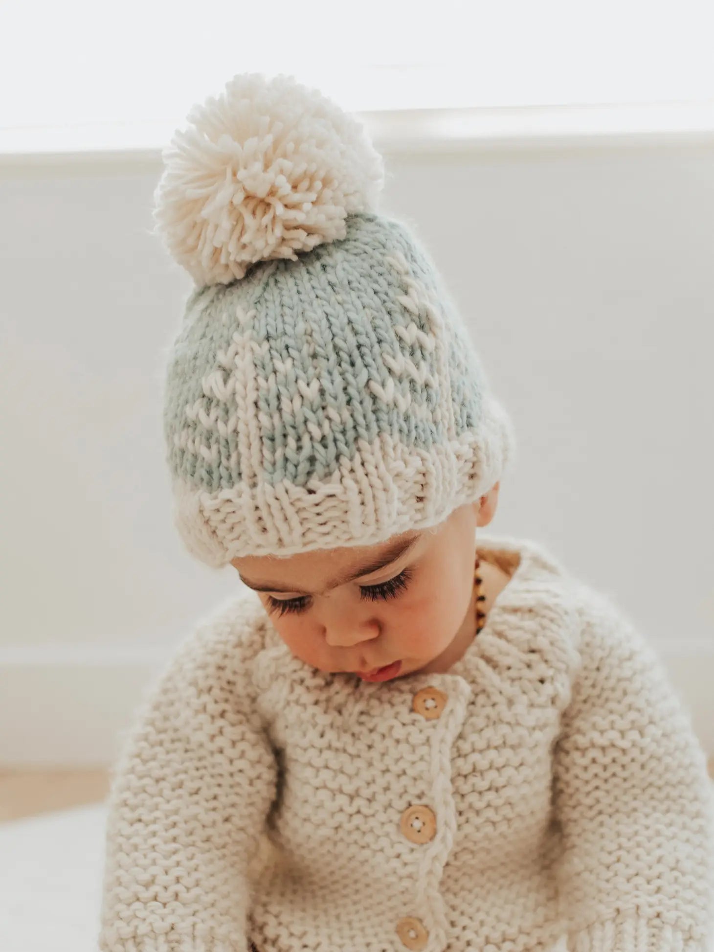 Winter Forest Knit Beanie Hat