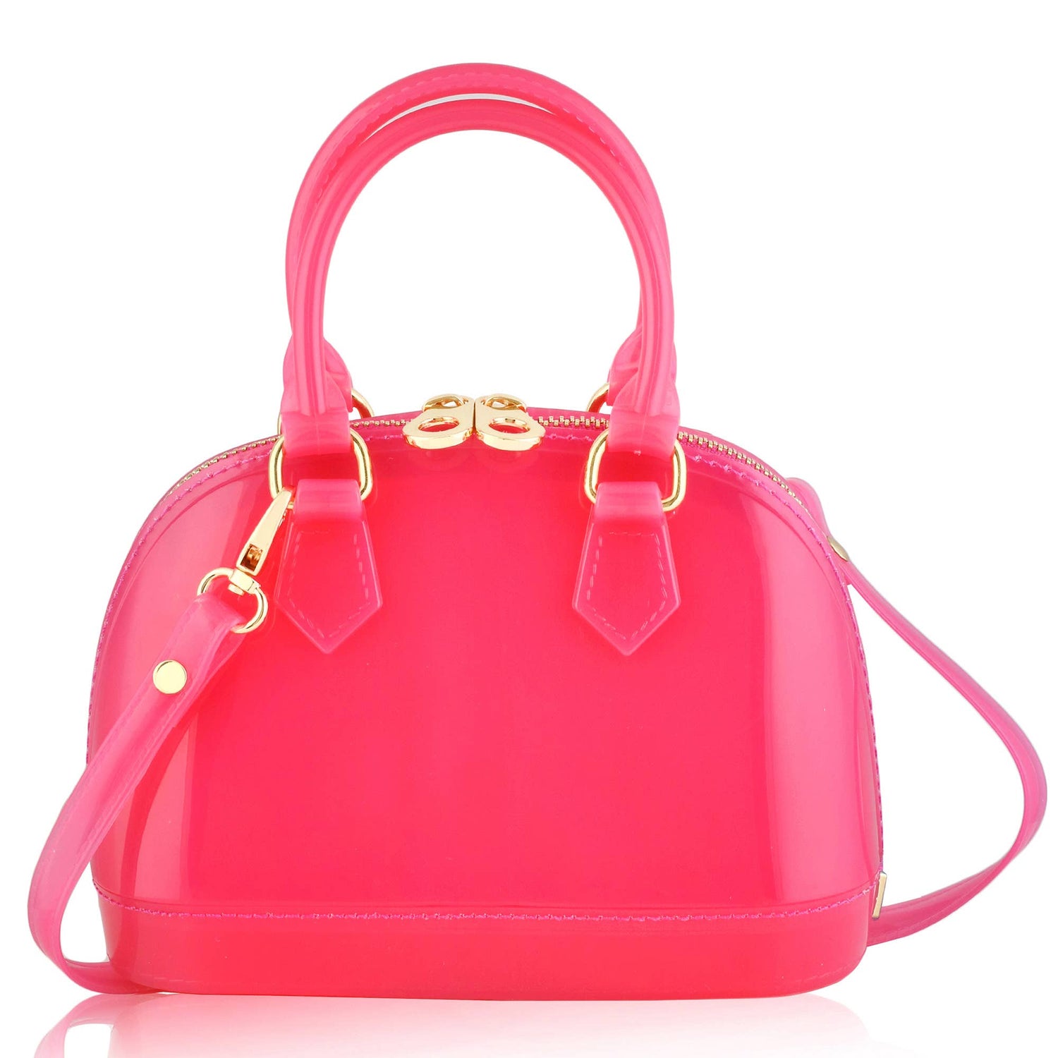 Cate Bubblegum Handbag: Crystal Butterfly Edition