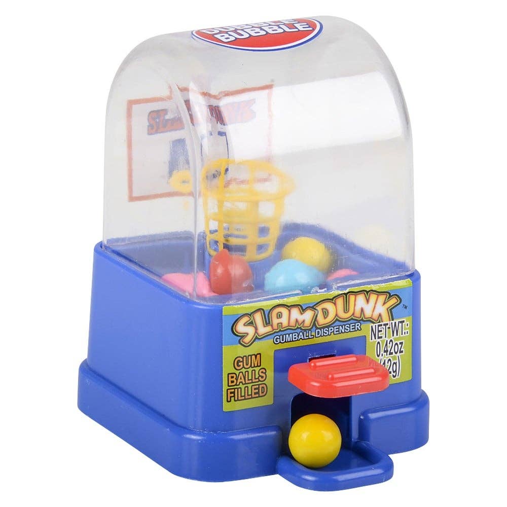 4" Slam Dunk Gumball Dispenser