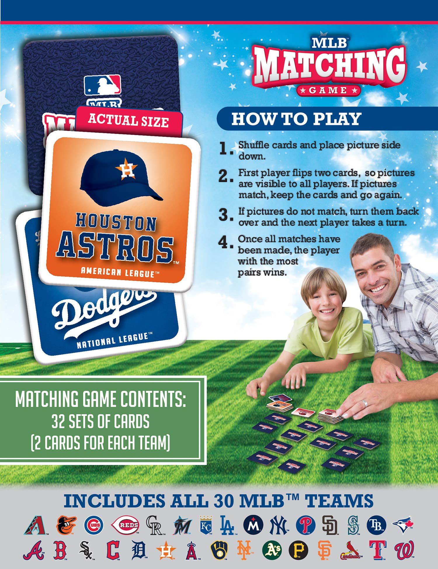MLB - League Matching Game
