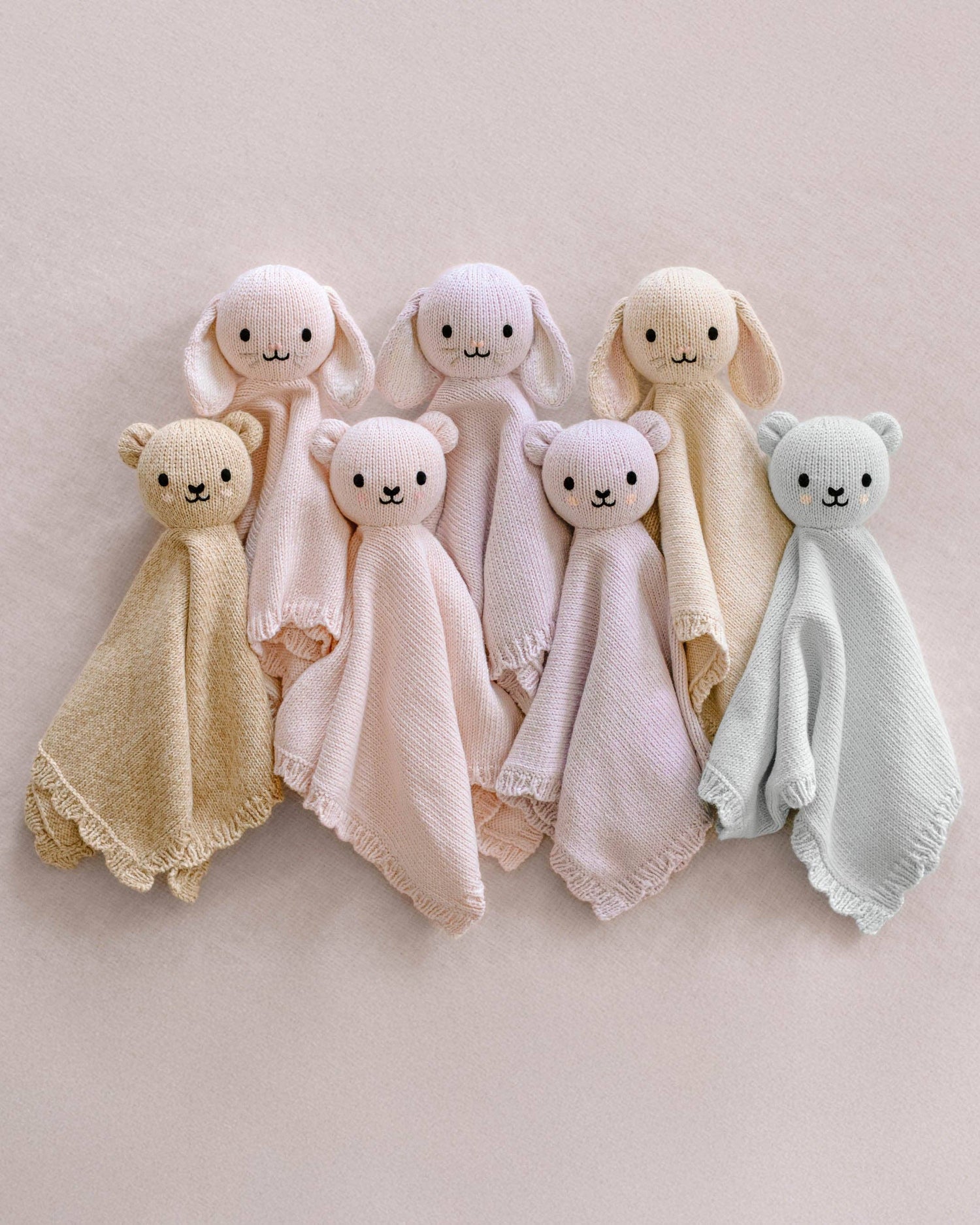 Cuddle + Kind Baby Bear Lovey: Lavender