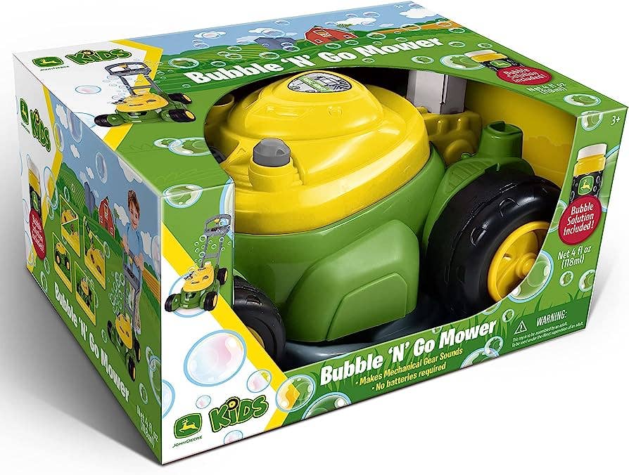 Bubble Mower Push Toy