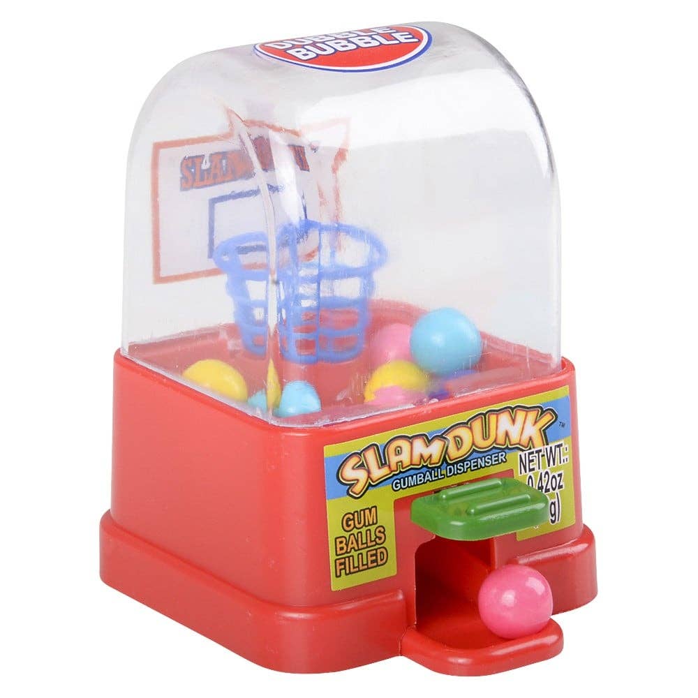 4" Slam Dunk Gumball Dispenser