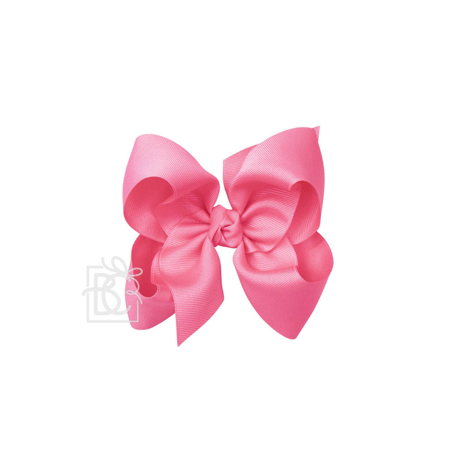 5.5&quot; Hairbow on Alligator Clip: Hot Pink