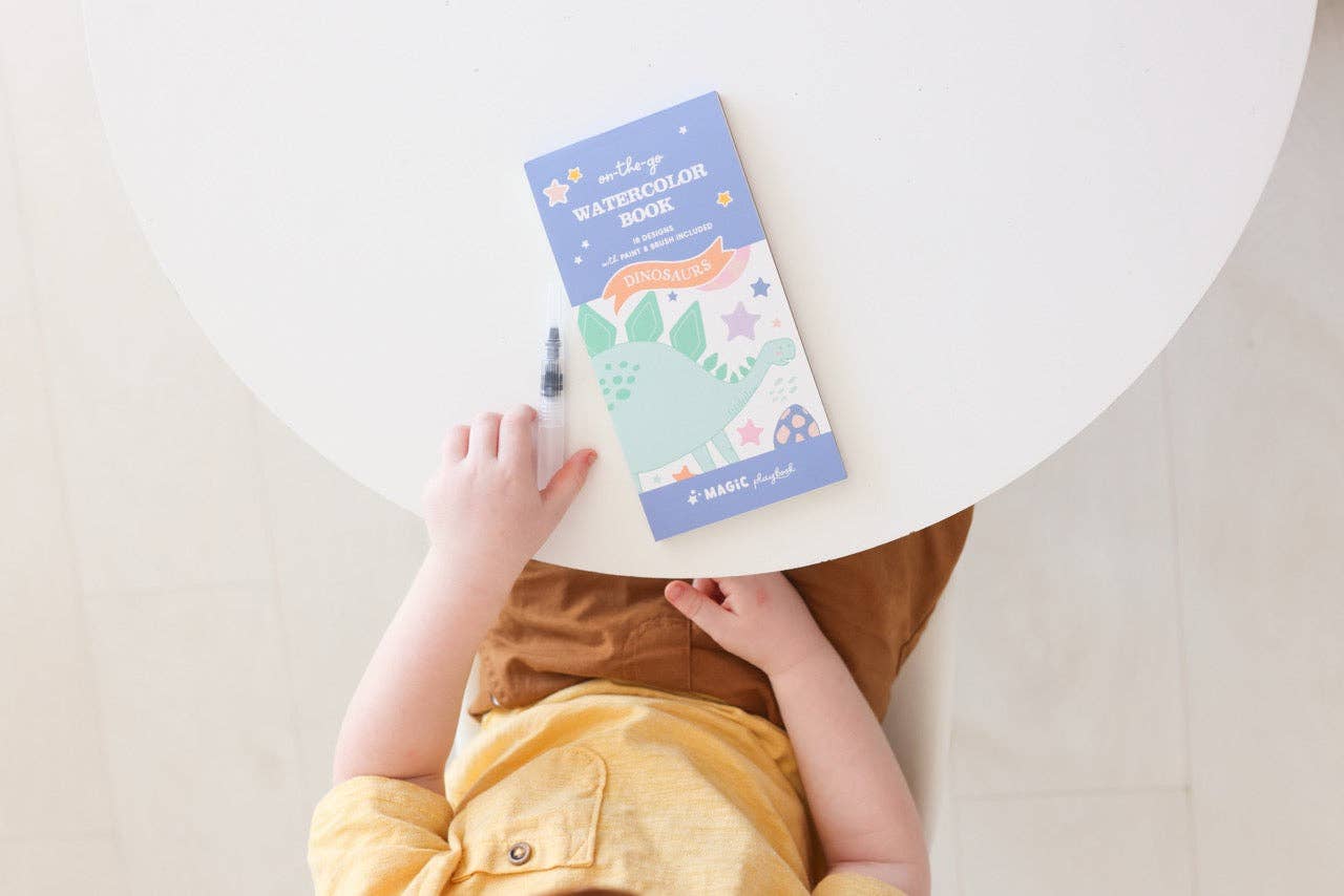 Dinosaur Watercolor Book