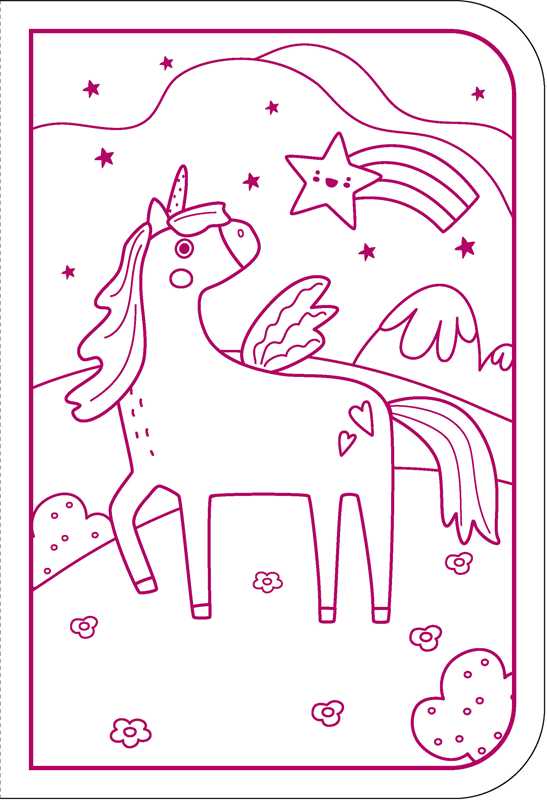 Markerific Jr. Upbeat Unicorns Art Kit