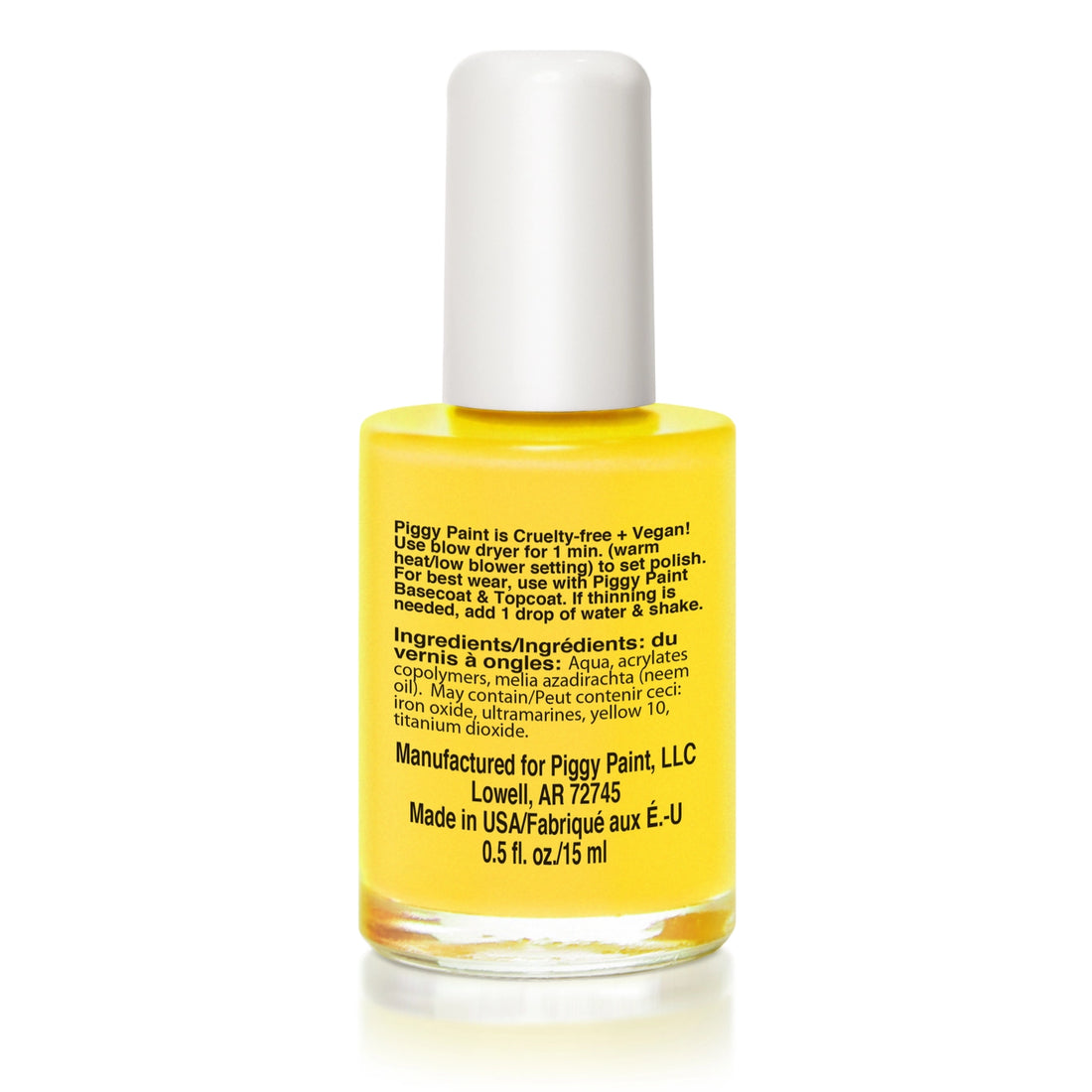 Piggy Paint Nailpolish: Bae Bee Bliss (Matte Yellow)