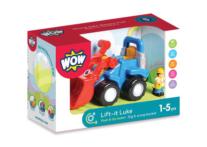 Lift-it Luke Motorised Digger Toy Car