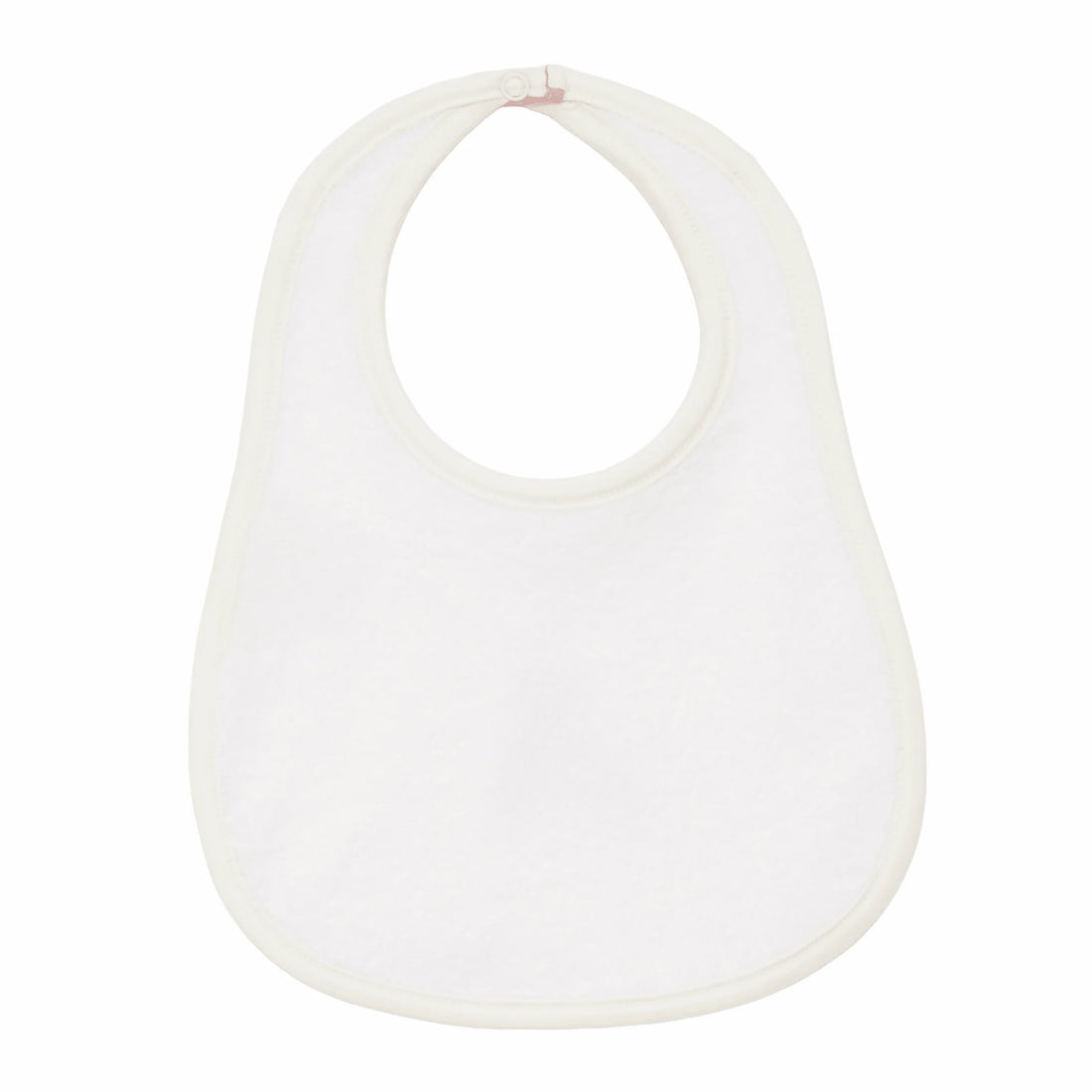 Bear Hugs Bib - Dusty Rose