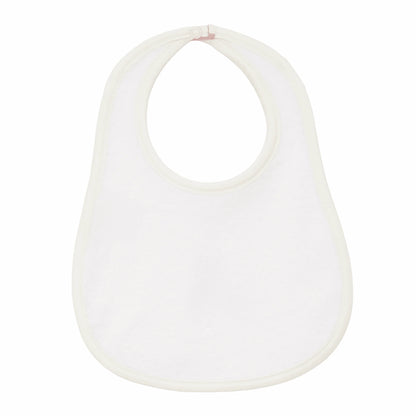 Bear Hugs Bib - Dusty Rose