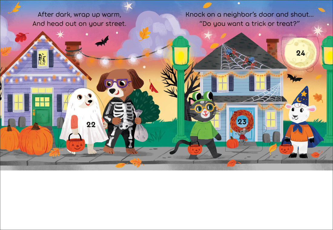 Countdown To Halloween Board Book