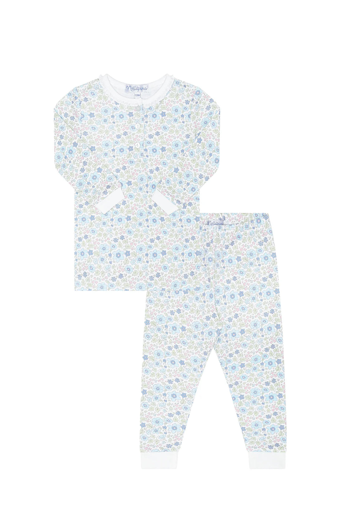 Blue Meadow Pajama Set