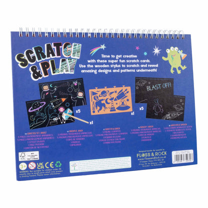 Space Scratch &amp; Play Book