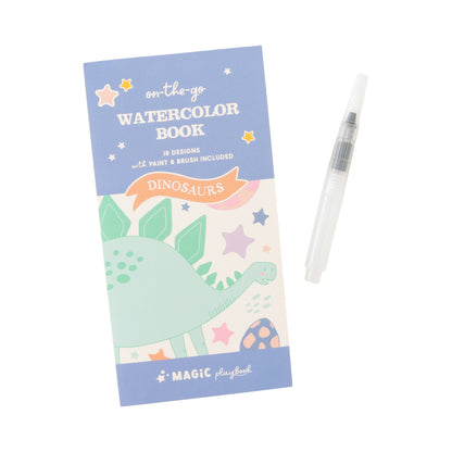 Dinosaur Watercolor Book