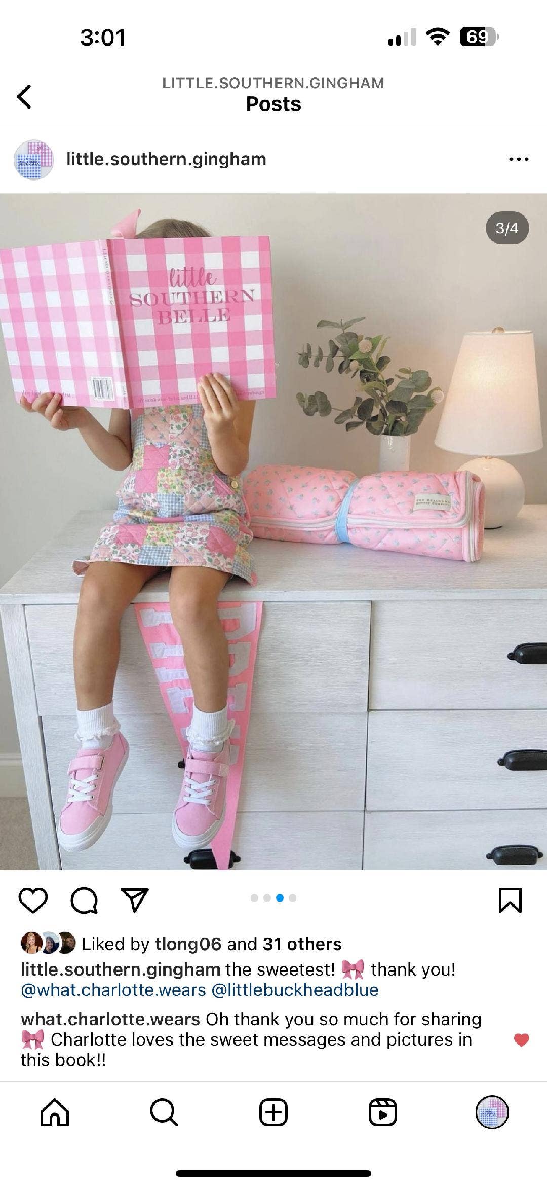 Little Southern Gingham - Little Southern Belle