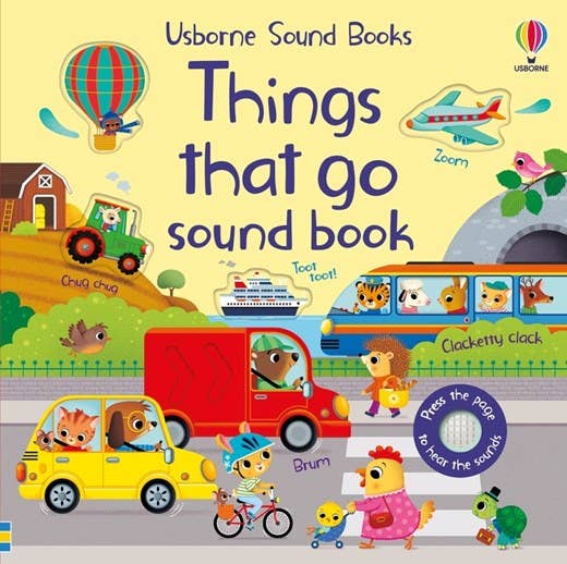 Things That Go Sound Board Book
