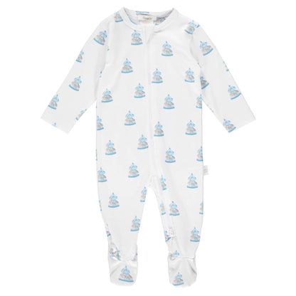 Carousel Zipper Footie