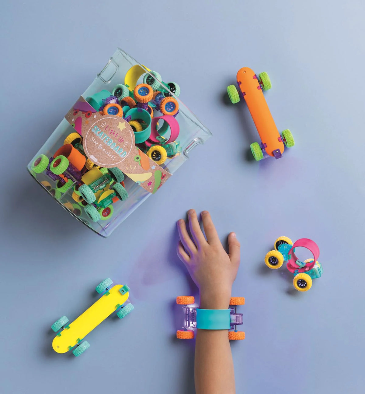 Skateboard Slap Bracelents
