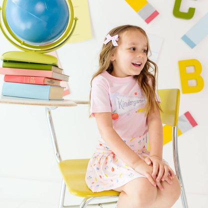Kindergarten Pennant Short Sleeve T-Shirt