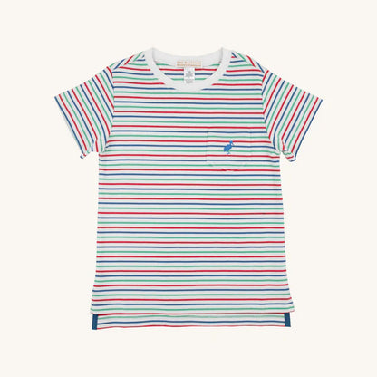 TBBC SS Carter Crewneck: Simsbury Stripe