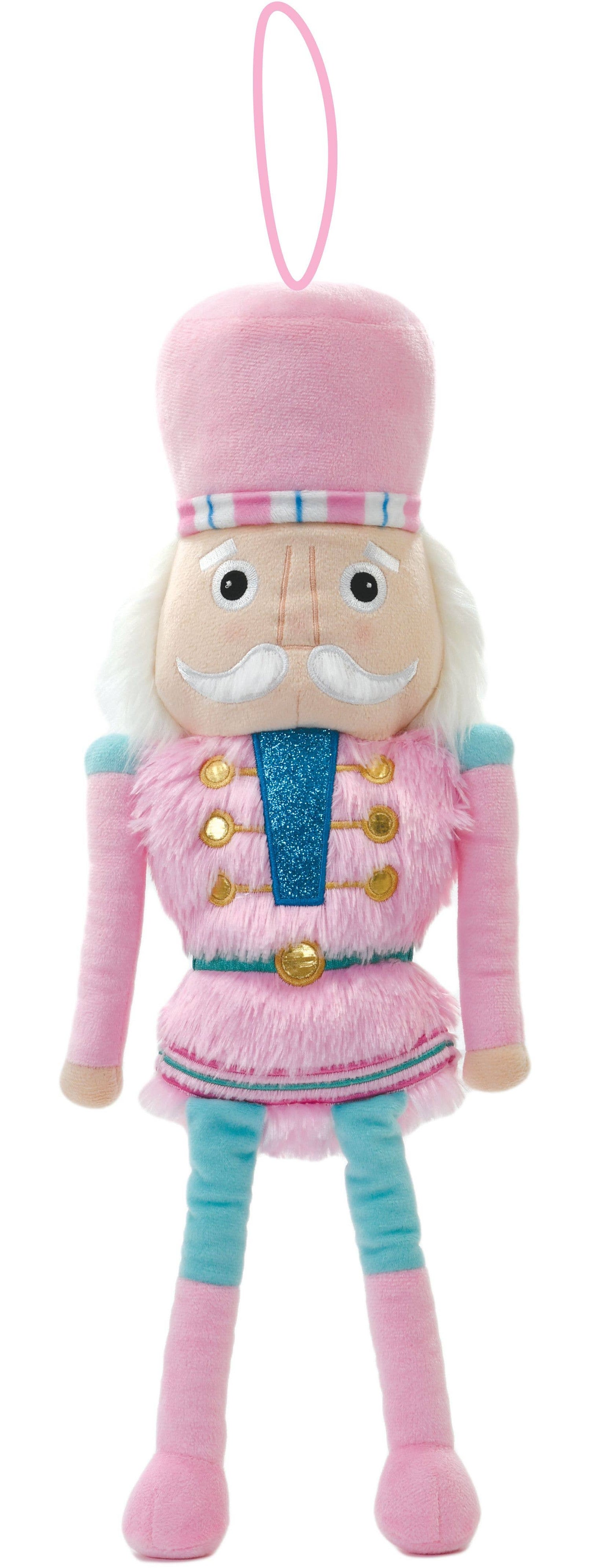 Nutcracker Plush Ornament