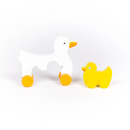 Duck Big &amp; Little Wooden Roller