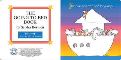 Going to Bed Book by Sandra Boynton Board Book
