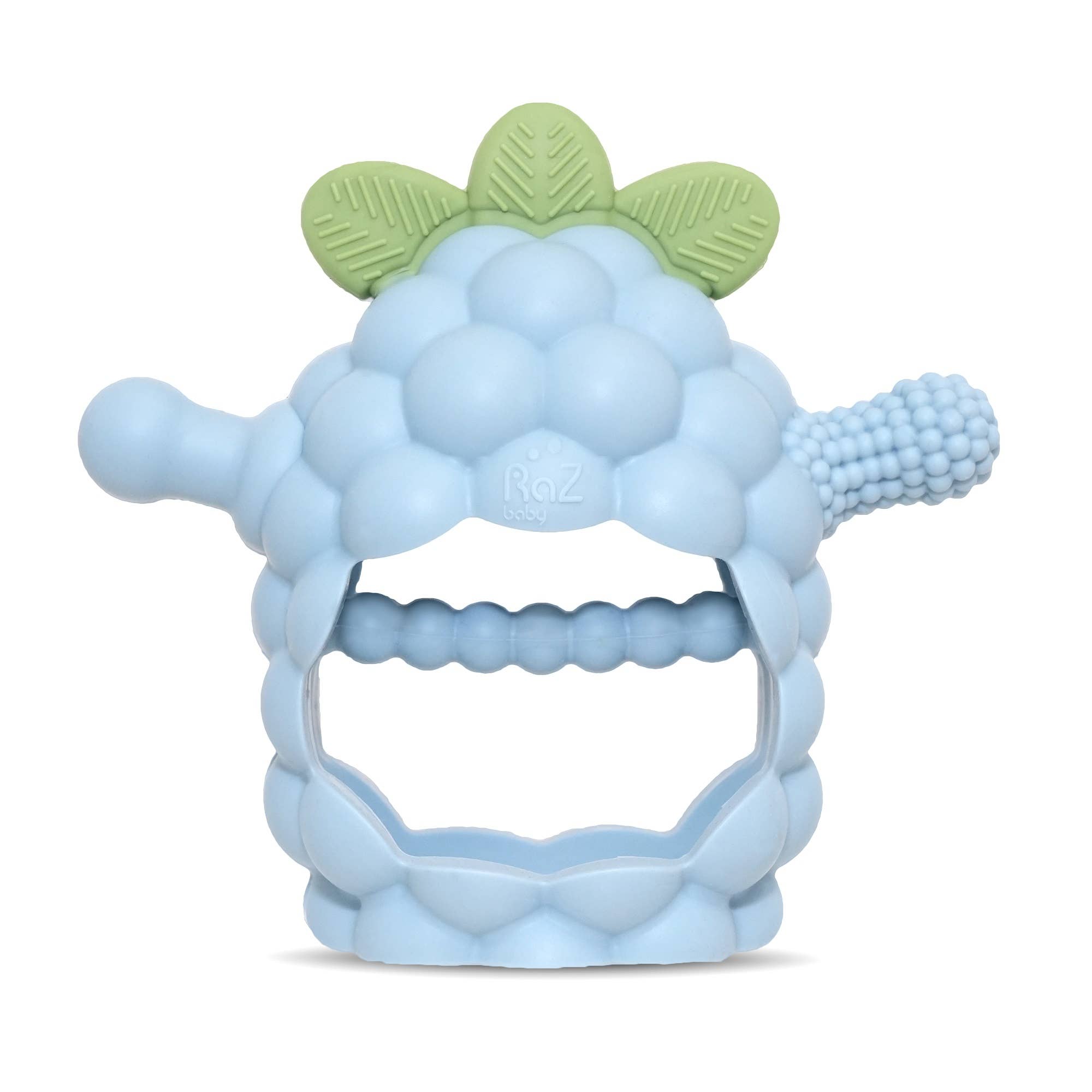 RaZberry Grip Teething Toy: Blue
